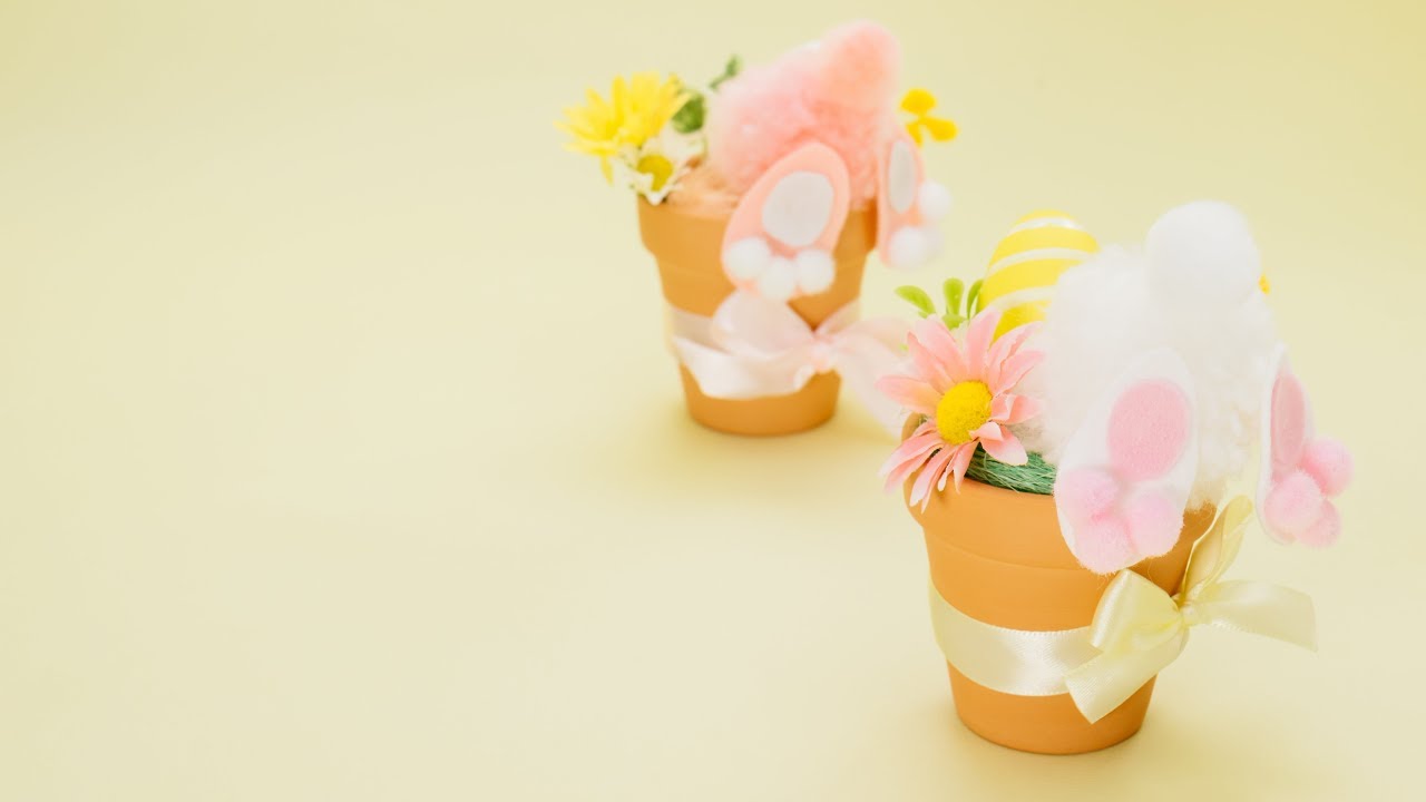 Cute Bunny Easter Decoration うさぎのおしりが超キュート！イースターインテリア♡