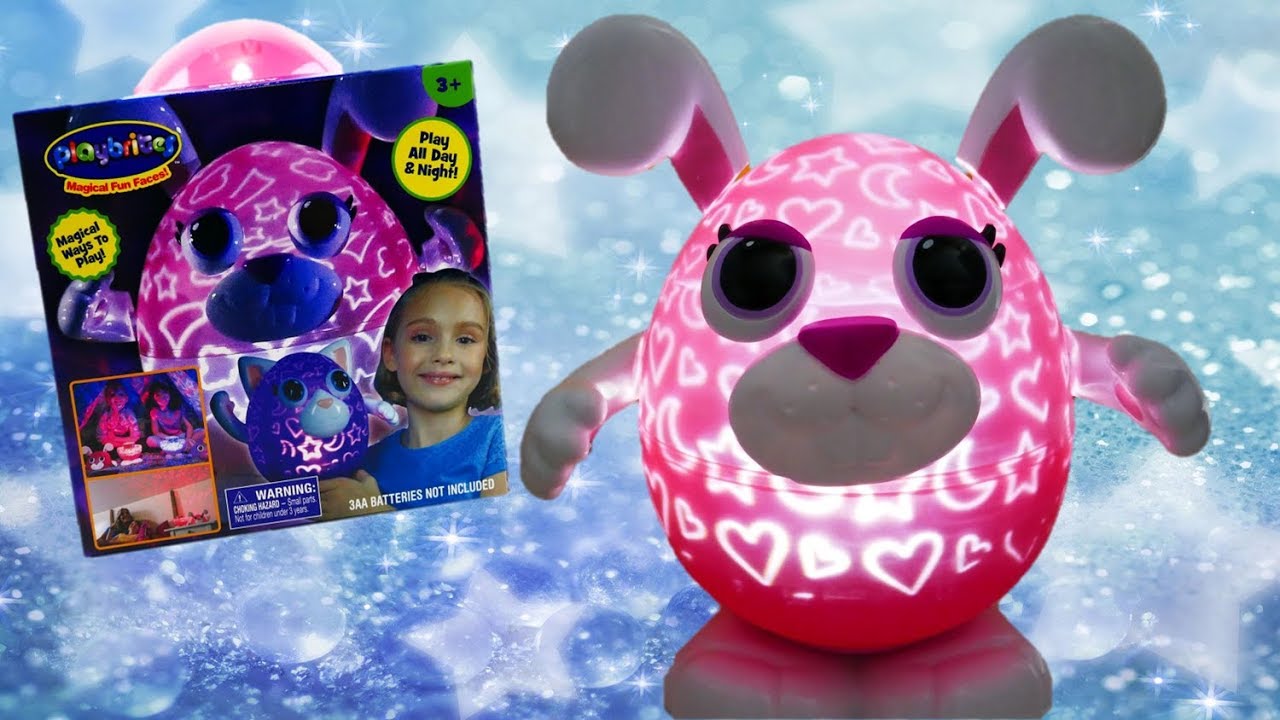 Cute Bunny Glowing Playbrites Magical Light Show Review