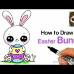 How to Draw a Cute Easter Bunny Easy