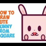 How to Draw a Cute Bunny (Kawaii / Chibi / Baby Cartoon Rabbit) Easy Step by Step Easy for Kids