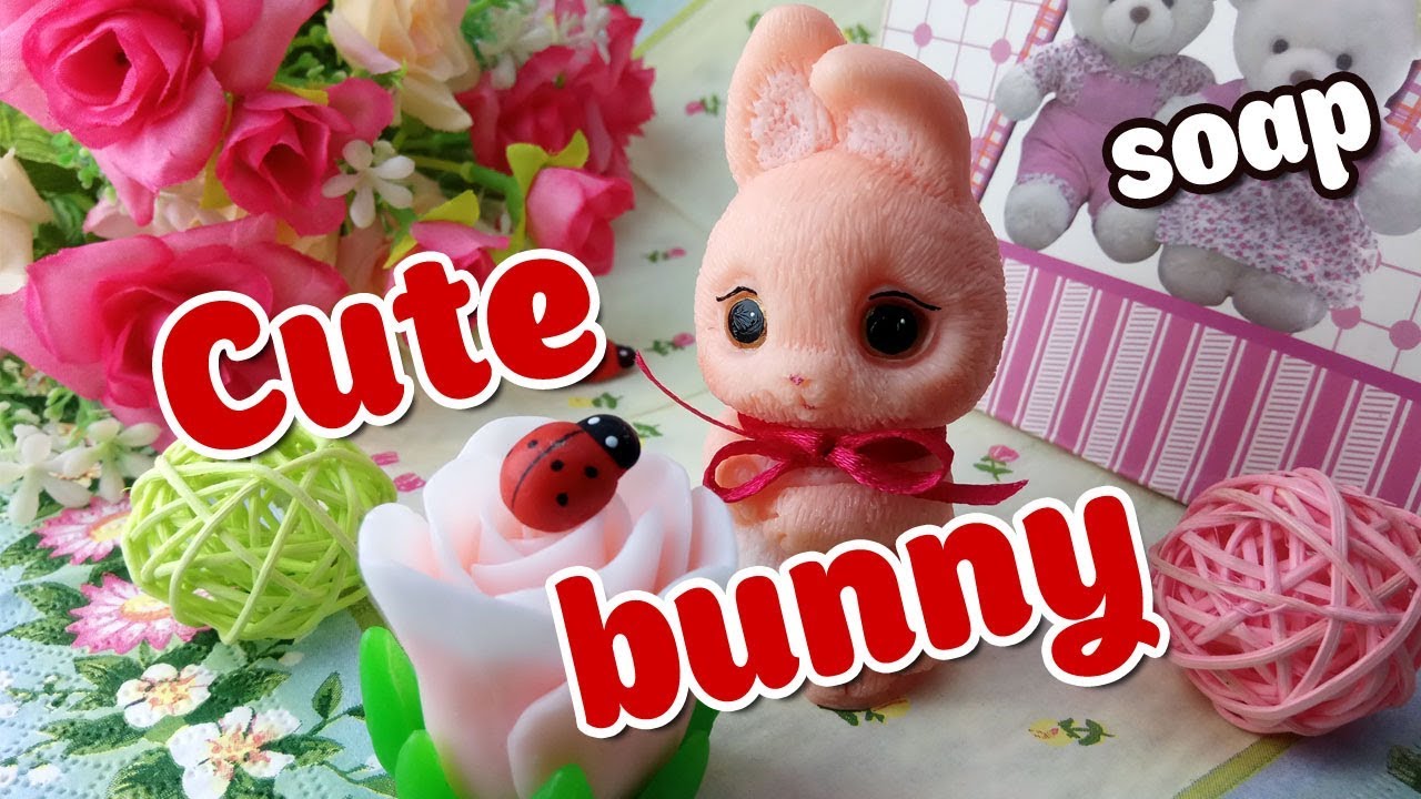 How to make cute bunny soap  - DIY & Handicraft