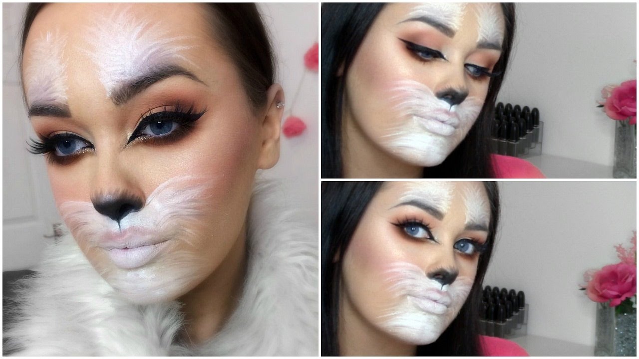 Easy Cute Bunny Halloween Makeup Tutorial GRWM