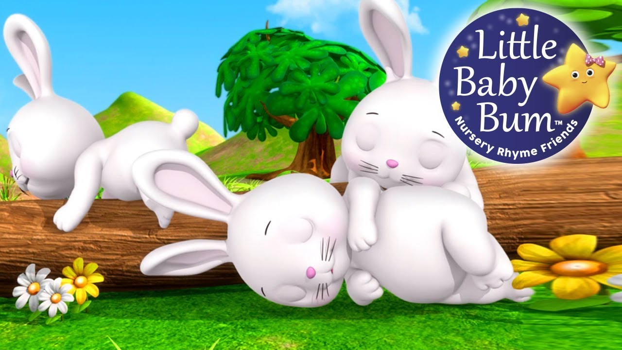 Sleeping Bunnies | Nursery Rhymes | By LittleBabyBum!