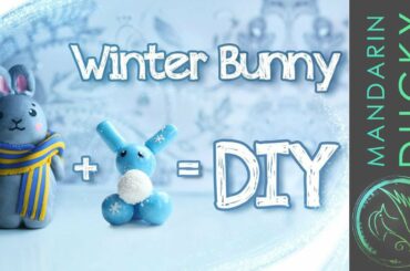 DIY: CUTE BUNNY - with Polymer clay