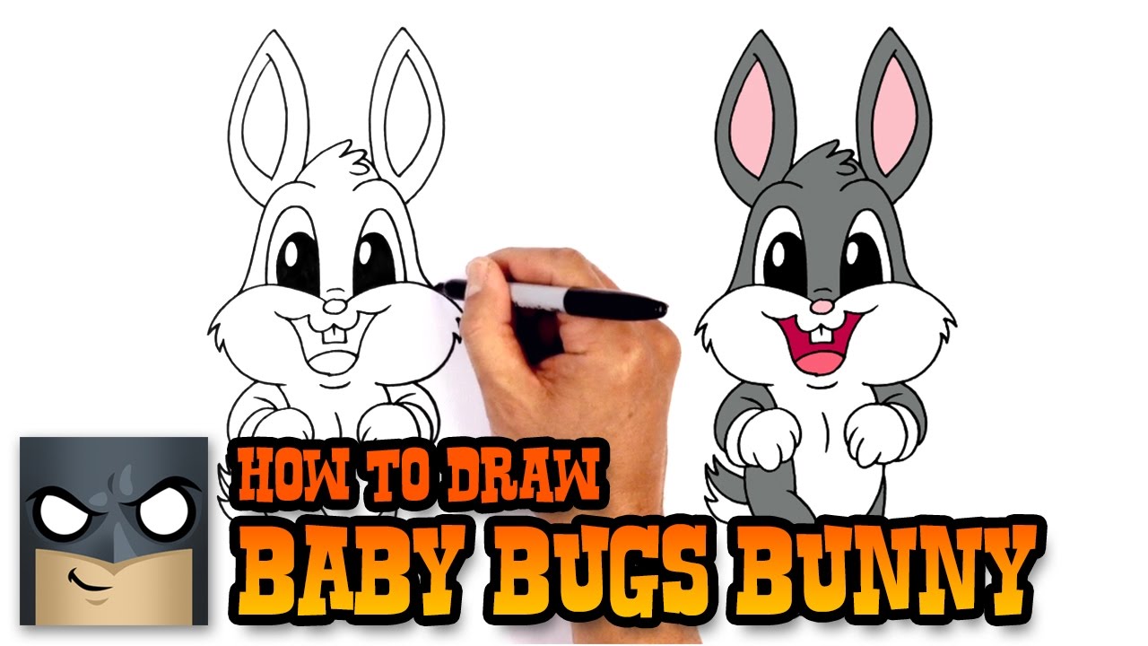 How to Draw Bugs Bunny | Happy Easter