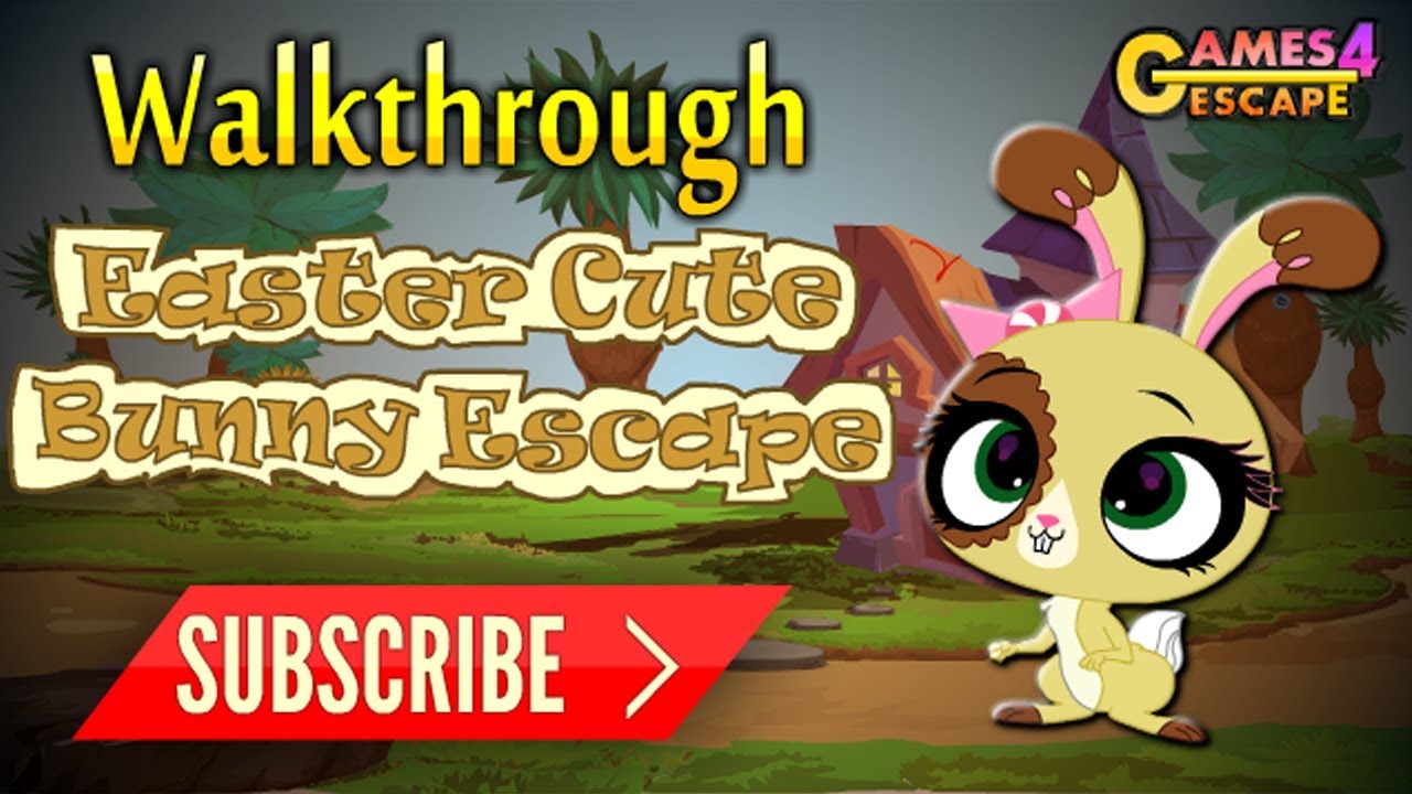 Easter Cute Bunny Escape Walkthrough[Games4Escape]