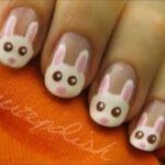 Cute Bunny Nail Art