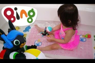 Bing Bunny Cbeebies Swimming Pool Cute Baby Toy for Water | Playtime with Elise | Kids Play O'clock