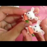 cute bunny rabbit Cold Porcelain tutorial