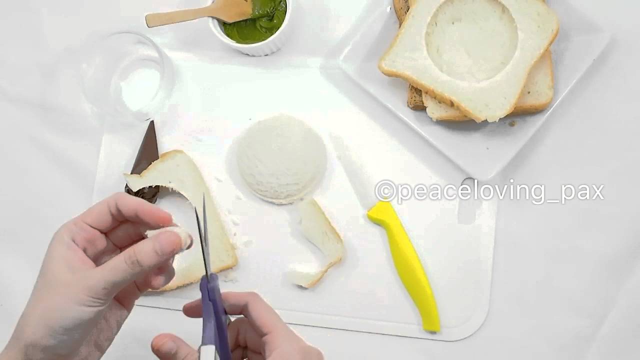 How to make cute bunny sandwich