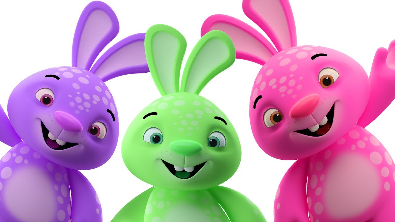 Let's Learn Colors With the Hopping Bunnies by KidsCamp
