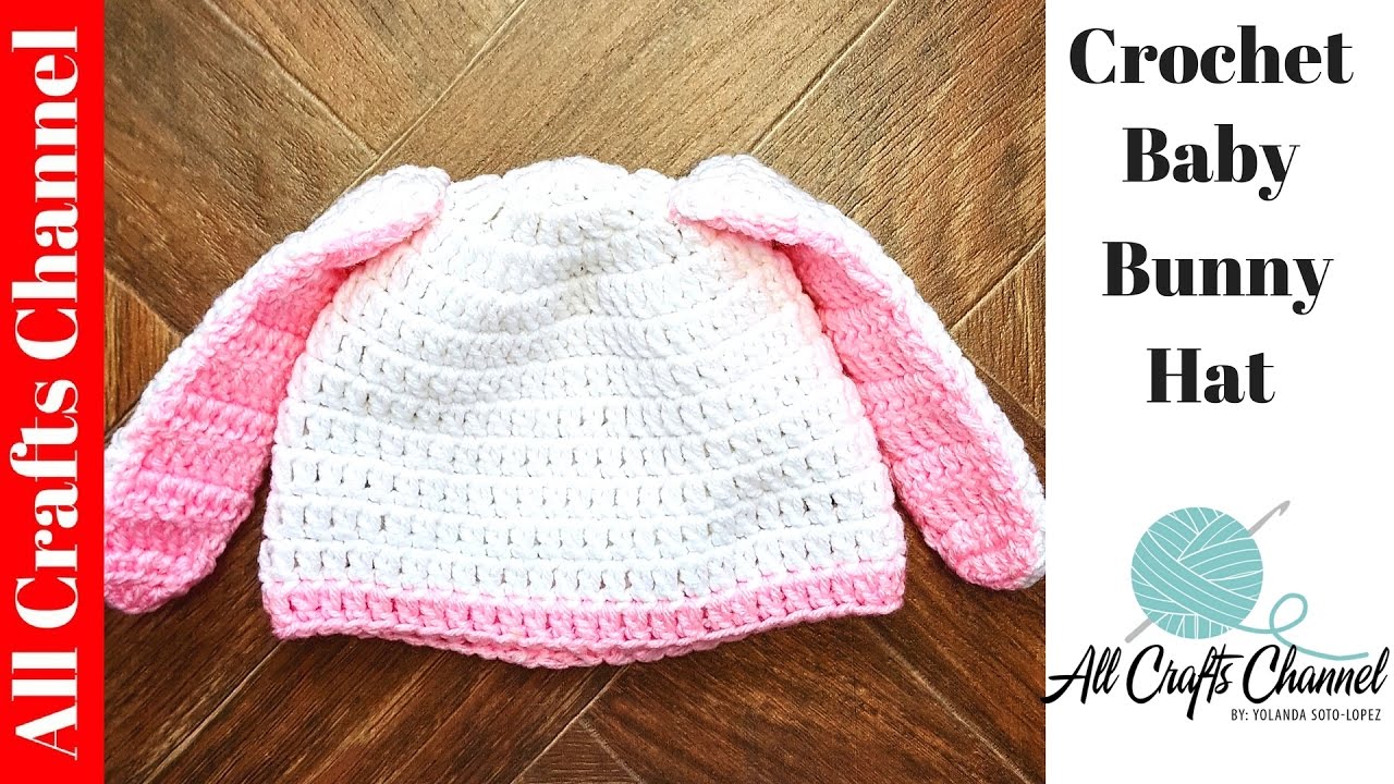 How to #crochet bunny hat
