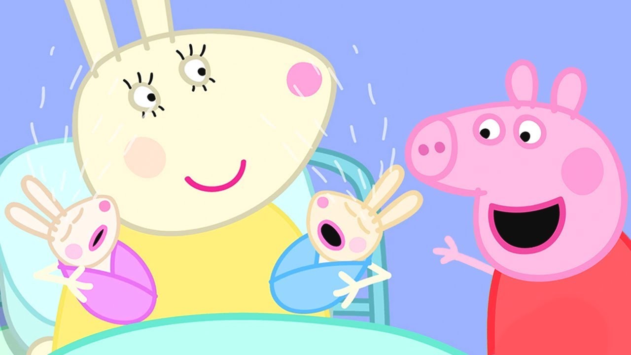 Peppa Pig Official Channel | Peppa Pig, Robbie and Rosie Rabbit!
