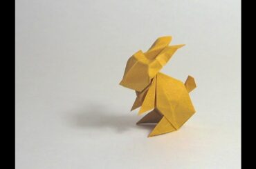 [old] Easter Origami Instructions: Rabbit (Jun Maekawa)