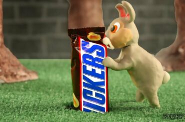 Cute Bunny Finds HALLOWEEN Candy! Kinder Surprise Egg gummy candy Halloween Haul Kids Episode