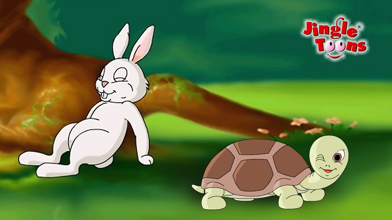 Bunny Oh Bunny | Hair And Tortoise | Funny And Cute Bunny Rabbit and Tortoise Race By JingleToons