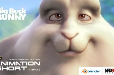 Funny CGI 3D Animated Short Film ** BIG BUCK BUNNY ** Cute Animation Kids Cartoon by Blender