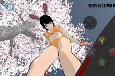 Cute Bunny Yandere Plays with Cops! [High School Smiulator 2018]