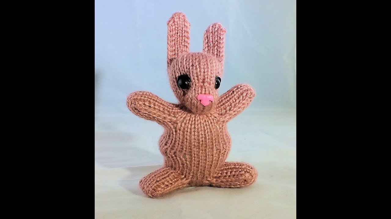 How to Loom Knit a Seamlessly Cute Bunny