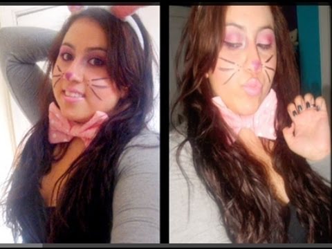 Halloween: Cute Bunny Makeup