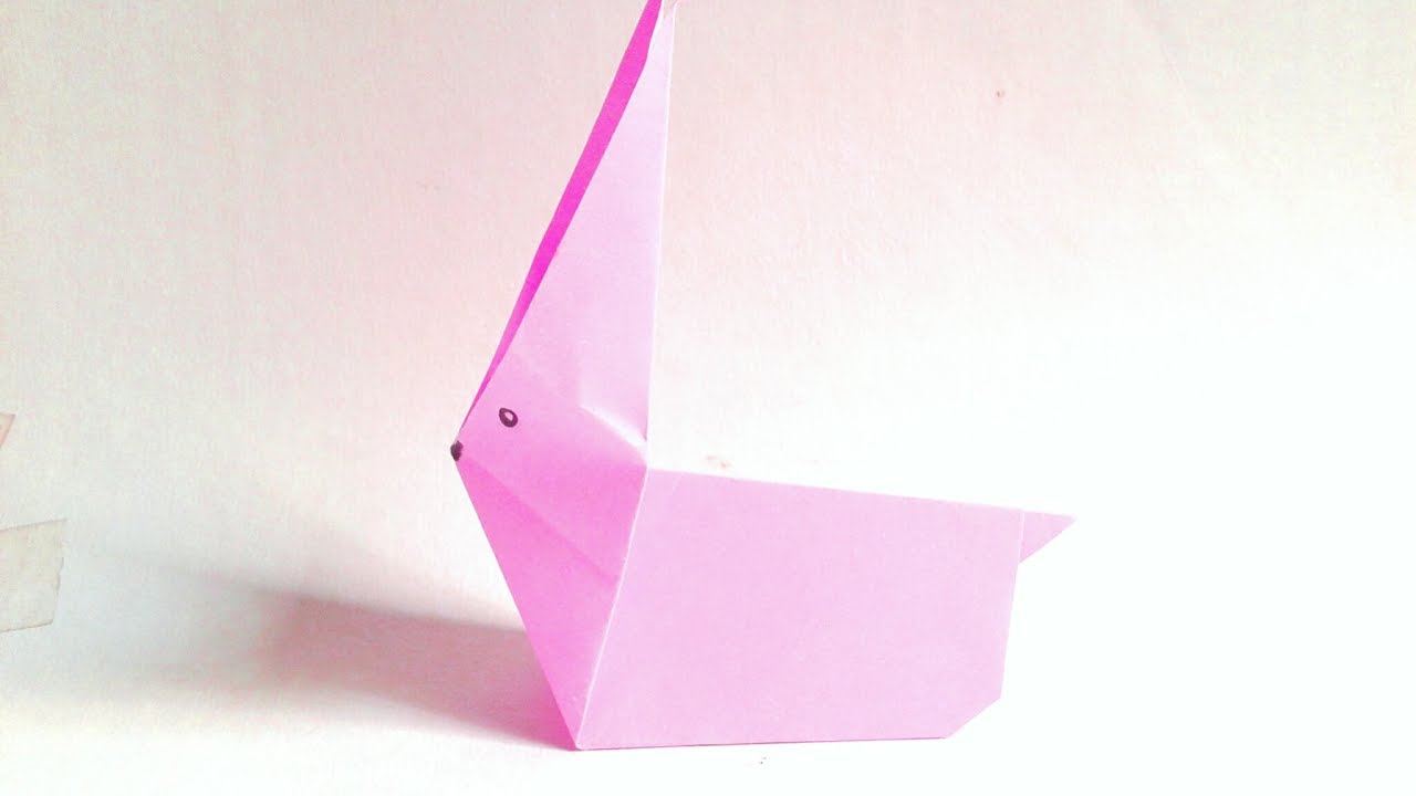 paper rabbit easy-how to make paper cute rabbit || paper rabbit instructions, paper rabbit origami
