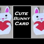 DIY - Bunny Card | Cute Rabbit Card | Rabbit Card for Kids | Sorry Card | Cute Rabbit Card Making