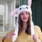 cute moving ears bunny hat