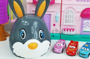 Baby Doll Rabbit and Food Toys Play Rabbit Washed funny Kids Babies