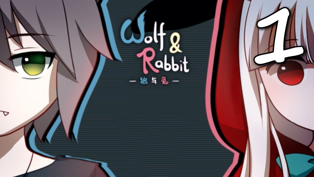 Wolf & Rabbit - Cute Wolf & Rabbit Doing Cute Things (RPG Maker Horror) Manly Let's Play [ 1 ]