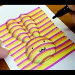 How to Draw 3D RABBIT Coloring Pages | Learning Colouring Videos