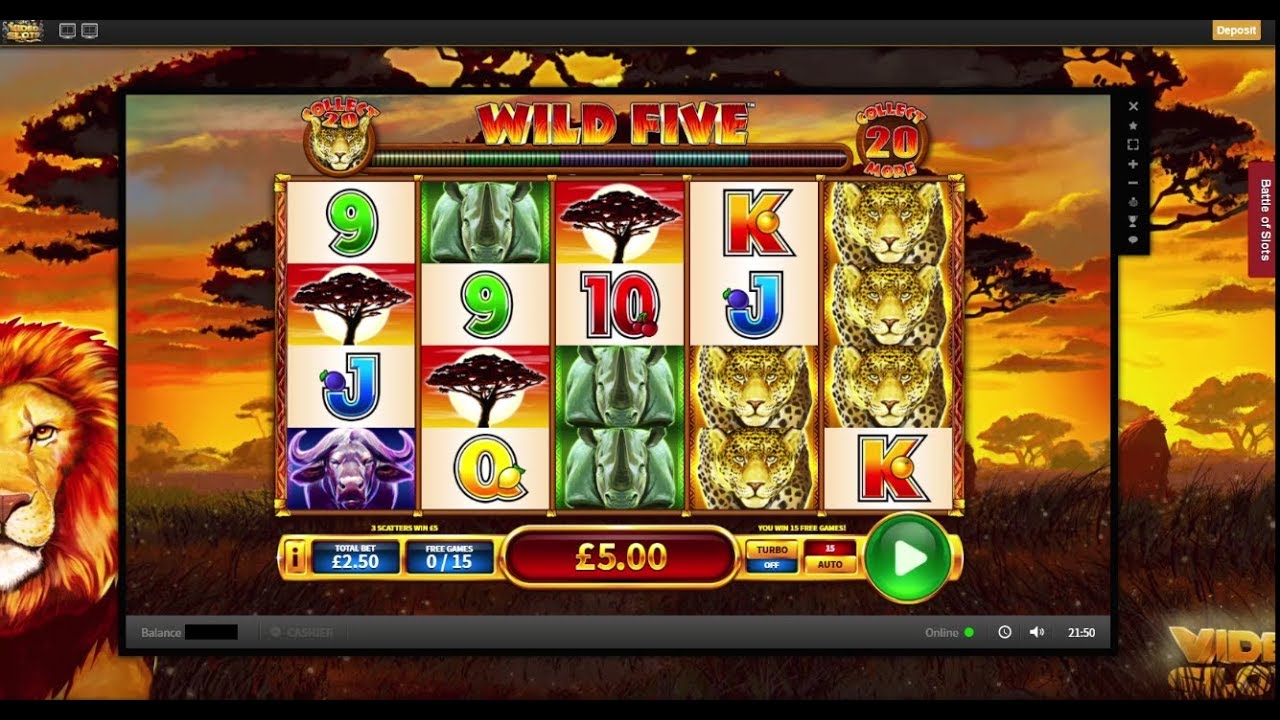 Online Slots with The Bandit - Vampires, White Rabbit and More!