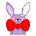 Coloring a cute rabbit- Art for kids hub