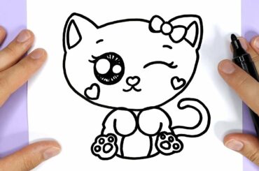 Kawaii Baby Katze malen :)