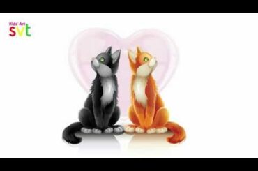 Valentine cute bunny red heart decor 2