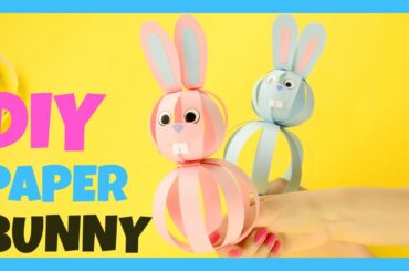Paper Bunny Craft - simple bunny craft idea