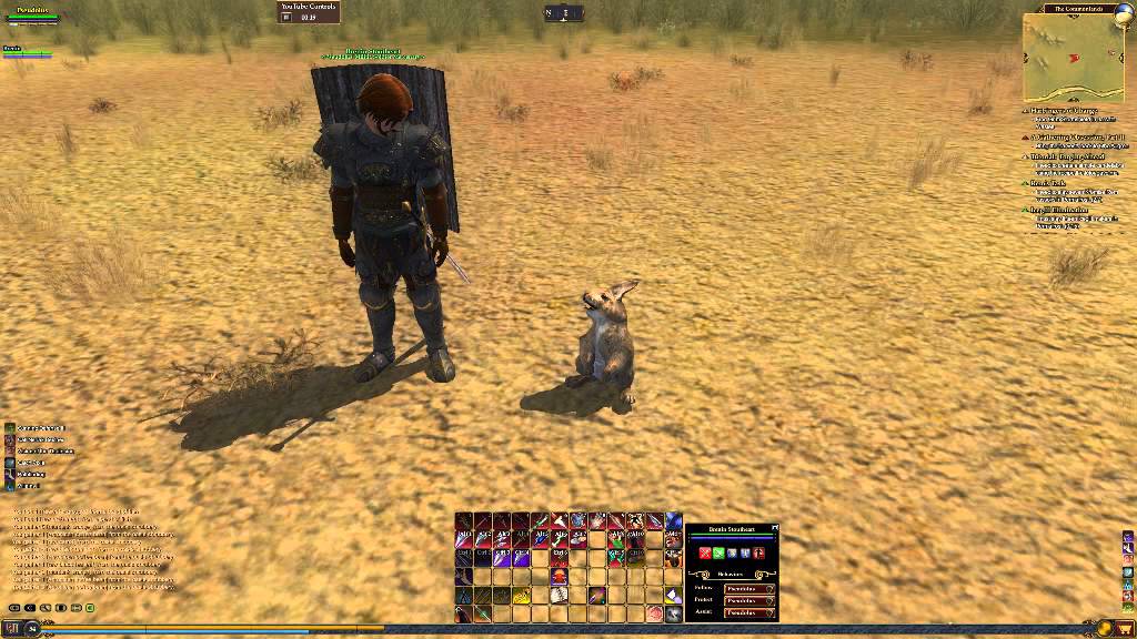 Everquest 2 - A cute little bunny rabbit in the Commonlands