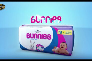 Morison Baby Bunnies Diapers