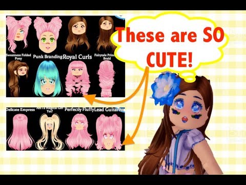 NEW CUTE NEW HAIRSTYLES! Royale High UPDATE!