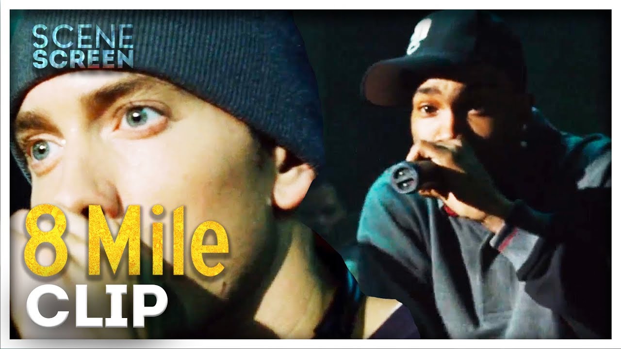 Rabbit (Eminem) Rap Battle Vs Lil' Tic | 8 Mile | SceneScreen
