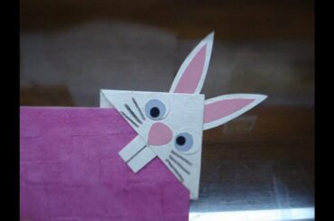 DIY How to make Bunny Rabbit Bookmark