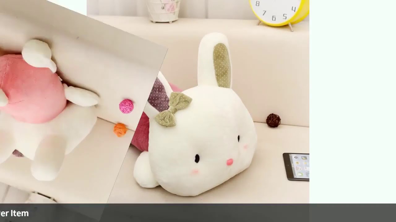 20cm Lovely Rabbit Plush Toy Stuffed Soft Rabbit Doll Baby Kids Toys Animal Cute Rabbit Toy Girl ...