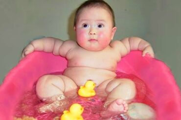 Funny Baby Playing With Water -  Cute Baby  Video