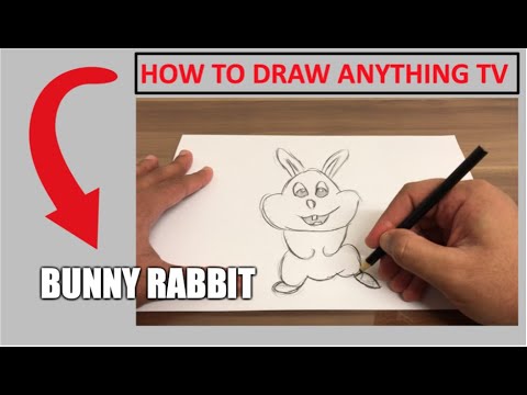 HOW TO DRAW A CUTE BUNNY RABBIT | NEW