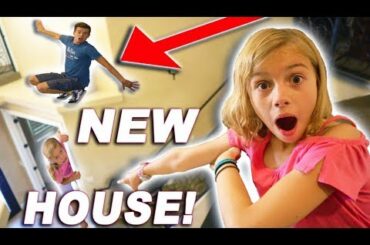 Last To Be FOUND In Our NEW HOUSE!! New House Tour! Don't Tell MOM And DAD!