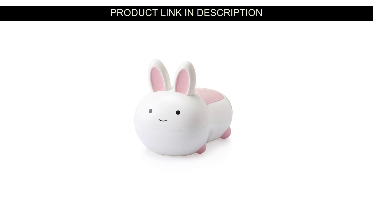 GREAT SALE  New Children's Pot Cute Cartoon Rabbit Kids Potty WC Travel Portable Plastic Baby Toile