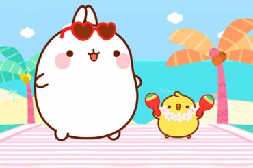 Molang and Piu Piu on Vacation | Cartoons for kids