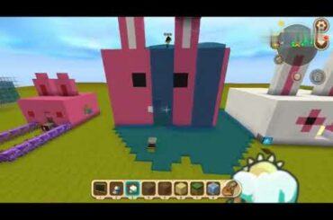 Mini World Construction Competition Phase 4 Big White Rabbit is so cute