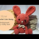 how to crochet cute bunny amigurumi part 1