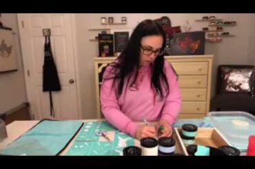 Chalk Couture Timed Tuesday! Bunny bottles