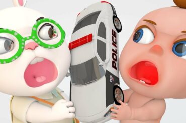 Bingo Song | Finger Family Song | Baby Bom Play Toys Car With Rabbit